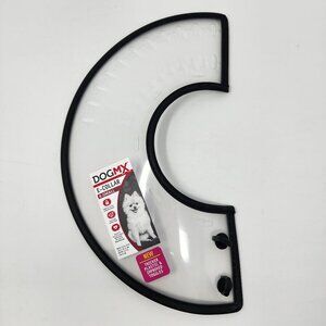 New DogMX E-Collar Reuseable Dog Cone size X-Small XS Extra Small Plastic Toggle
